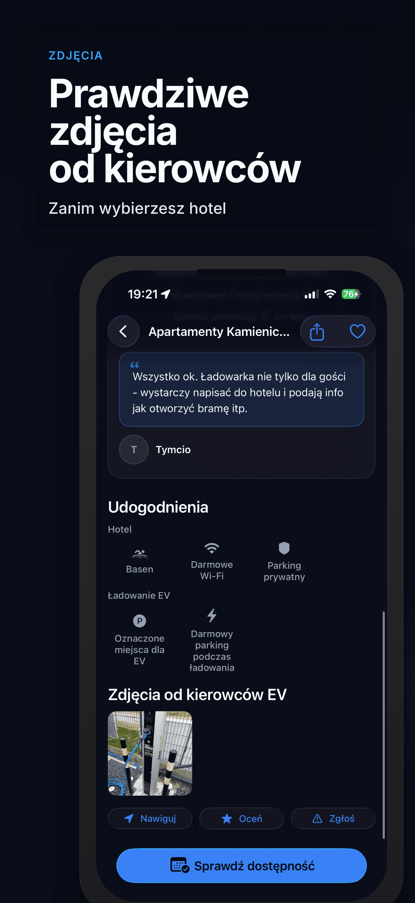 Społeczność kierowców — zdjęcia i raporty